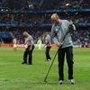 Euro 2016, Švýcarsko-Francie: úprava trávníku o přestávce