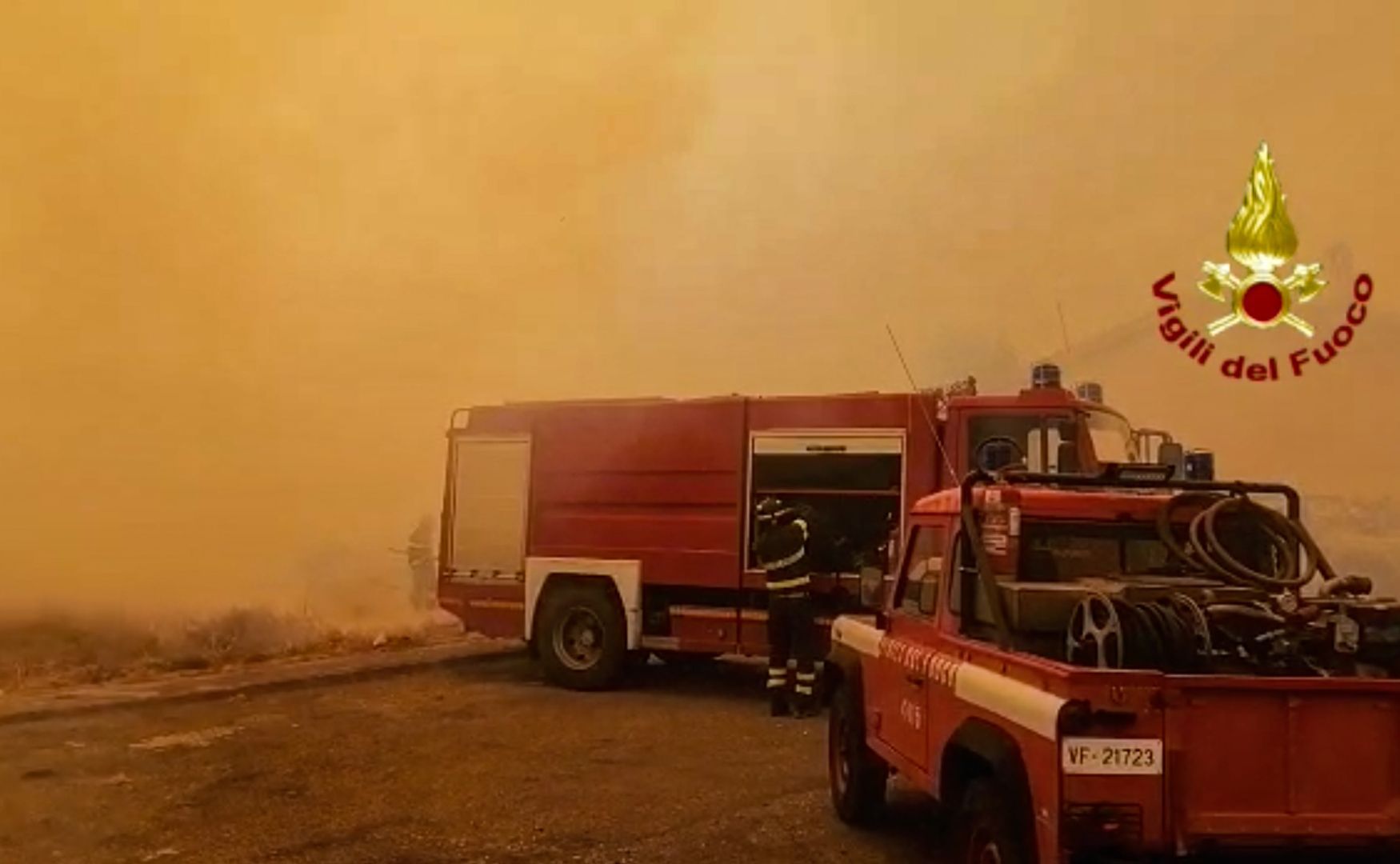 Požáry Sardinie