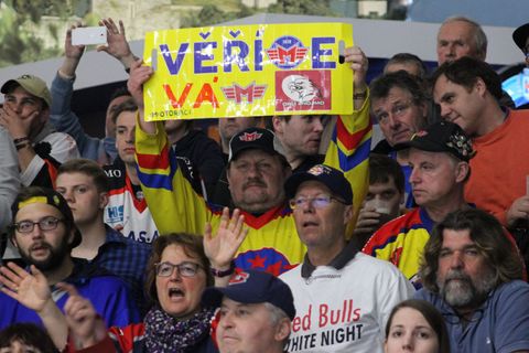 Orlům fandila ve vyprodané aréně celá republika
