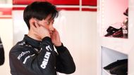 Pilot F1 Čou Kuan-jü, Alfa Romeo (2022)