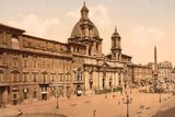 Nejslavnější barokní římské náměstí - Piazza Navona.