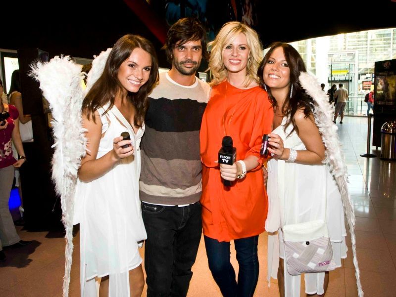 AXE party - Nikol Moravcová s přítelem