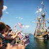 Jednorázové užití / Fotogalerie / Návrat nově zrekonstruovaná historické plachetnice Mayflower II / Č