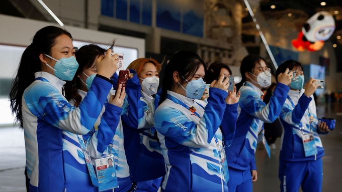 Dobrovolníci na hrách v Pekingu 2022