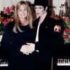 Zpěvák Michael Jackson s manželkou