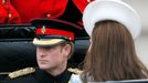 princ Harry a vévodkyně Catherine - Trooping Colour