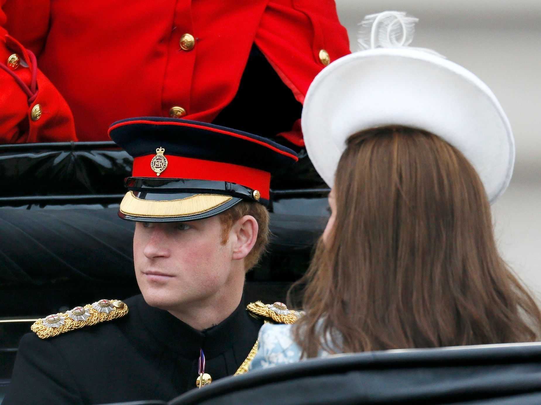 princ Harry a vévodkyně Catherine - Trooping Colour