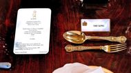 Na počest let narození prezidenta Macrona a krále Karla byl hostům podáván Taylor's 1977 Vintage Port a 1948 Grande Champagne Cognac od Frapin & Co. Pro tuto příležitost byl také vytvořen koktejl ze směsi britského ginu a francouzského pastisu.