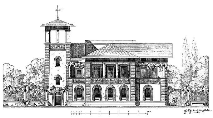 Vila Eduarda Schuberta von Soldern , arch. Zdenko Schubert von Soldern, 1871-1875