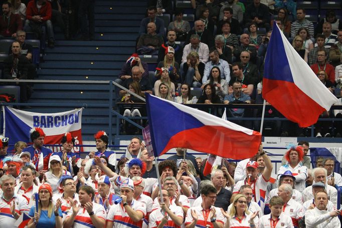 Fed Cup 2017: čeští fanoušci