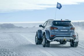 V SUV Hyundai napříč Antarktidou po stopách sira Ernesta Shackeltona