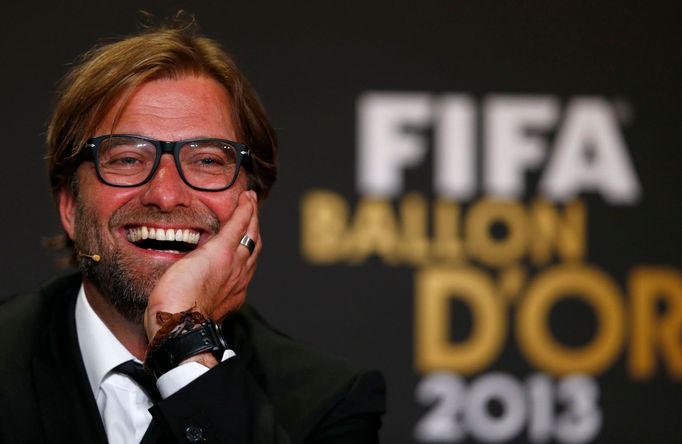 Jürgen Klopp před vyhlášením ankety Zlatý míč