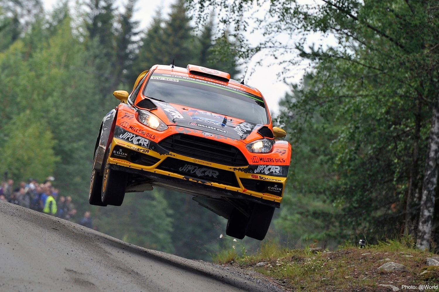 Finská rallye 2015: Martin Prokop, Ford Fiesta RS WRC