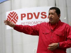 Zájmy venezuelské státní ropné společnosti PDVSA hájí i prezident Chávez.