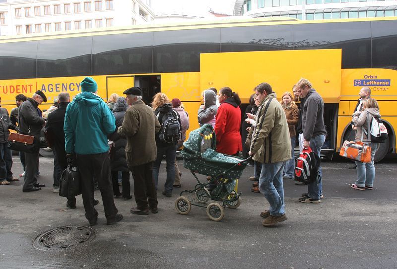 Autobusy na D1 mezi Brnem a Prahou