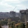 Obrazem: Unikátní fotografie z historie stavby Nuselského mostu / rok 1967