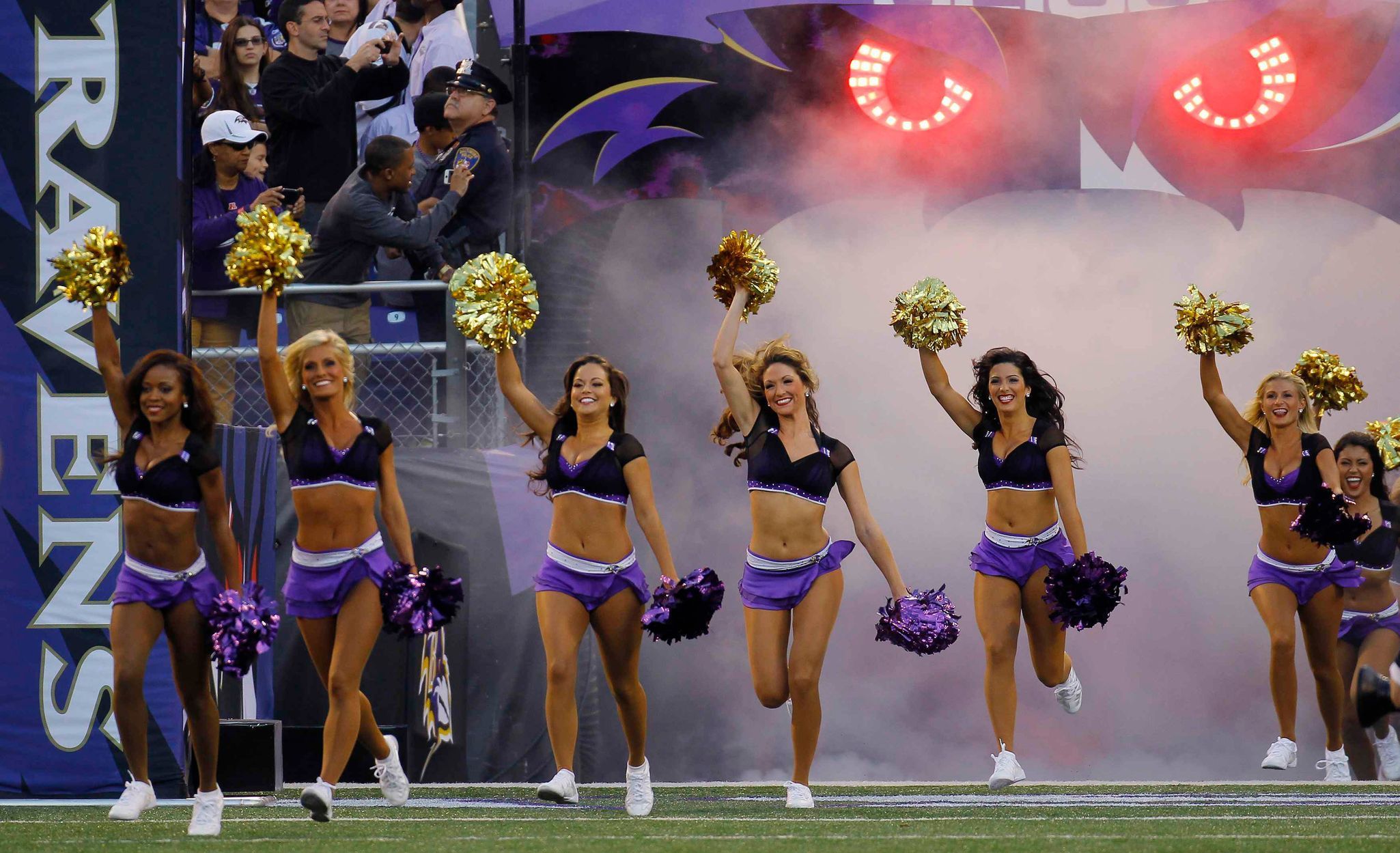 Roztleskávačky v NFL: Baltimore Ravens