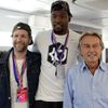 Formule 1, GP Itálie 2013: Jovanotti, Kevin Durant, Luca di Montezemolo