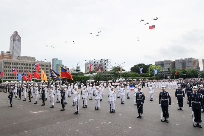 Inaugurace nového prezidenta Tchaj-wanu Williama Laje, známeho také jako Laj Čching-te.