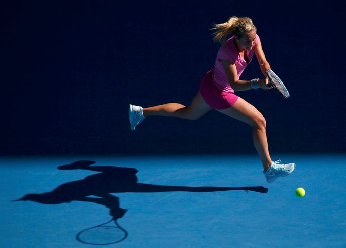 Klára Zakopalová na Australian Open 2014