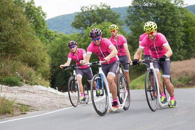 Koloběžkáři na Giro d'Italia