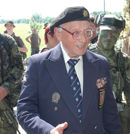 Válečný veterán Jiří Pavel.