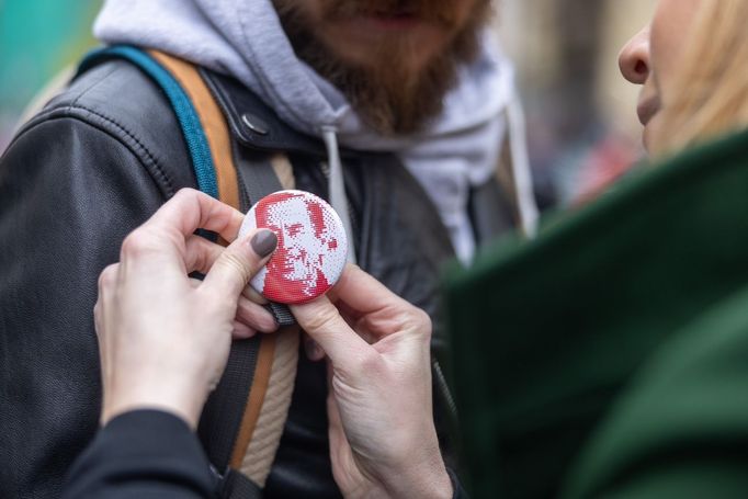 Národní třídu navštívili i prezidentští kandidáti.