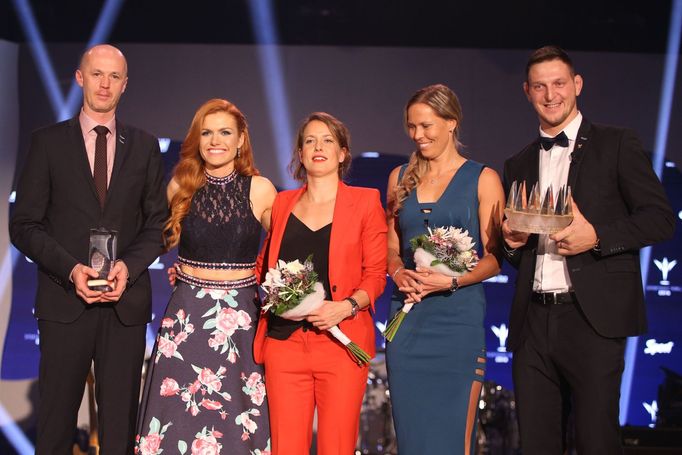 Sportovec roku 2016: Petr Pála, Lucie Hradecká, Barbora Strýcová a Lukáš Krpálek