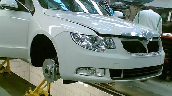 Špionážní fotografie modelů Škoda-Auto