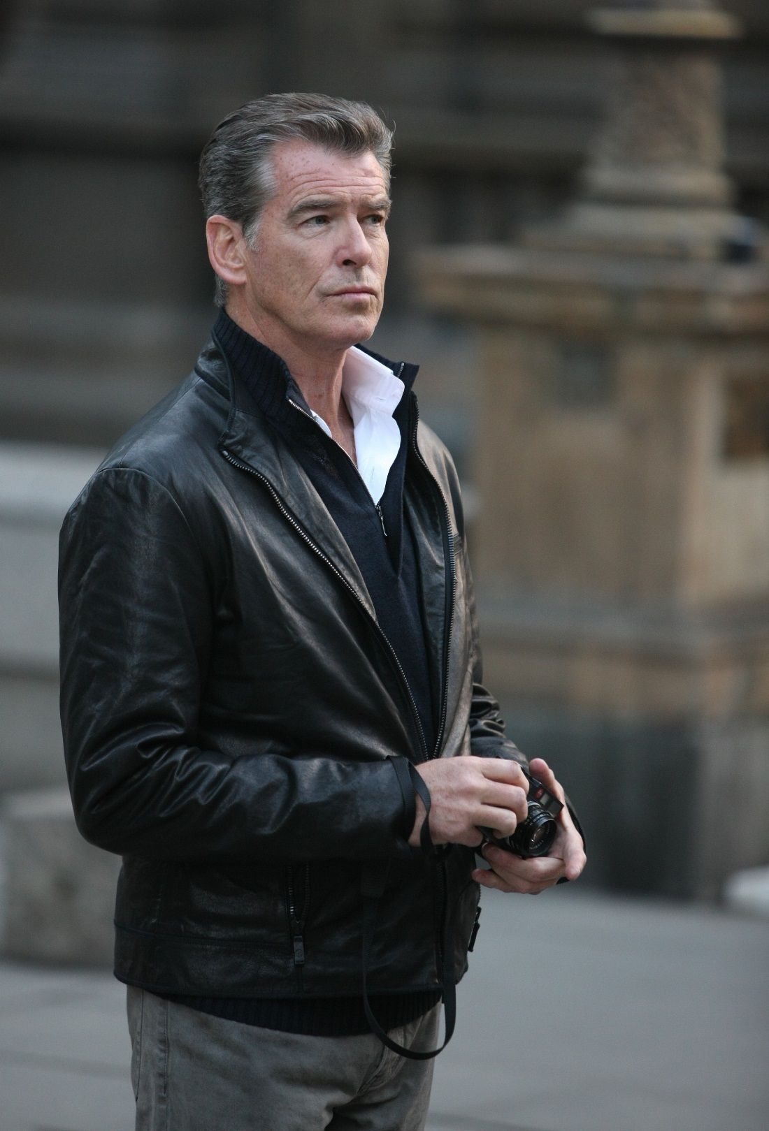 James Bond - Pierce Brosnan v Praze