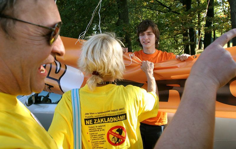 Pro a proti radaru v Míšově