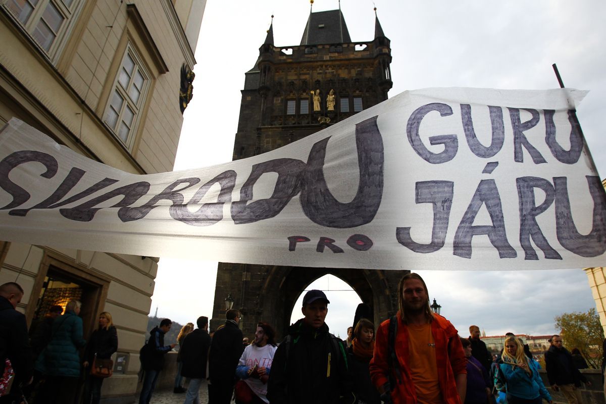 Pochod za svobodu guru Járy a proti náboženské perzekuci v ČR