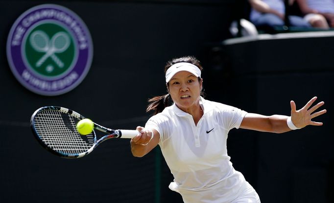 Číňanka Li Na na Wimbledonu 2014