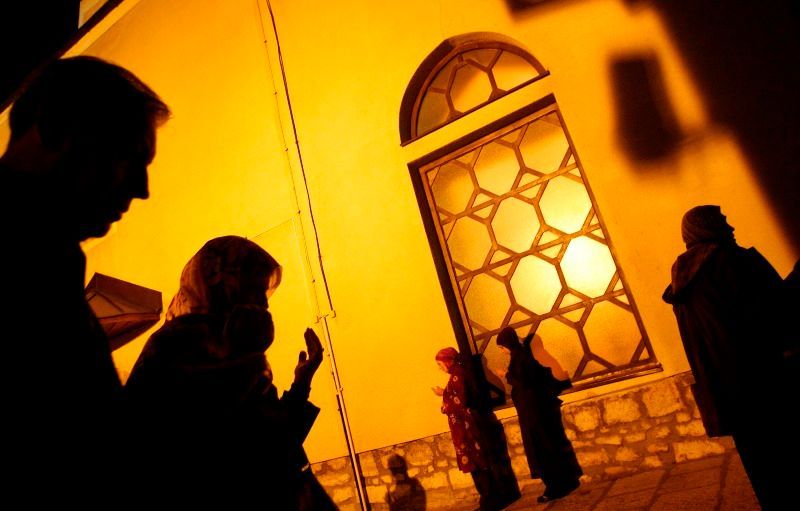 předvečer ramadánu v Sarajevu