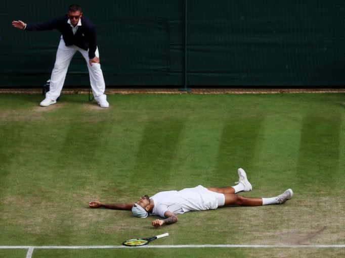 Wimbledon 2022, čtvrtfinále (Nick Kyrgios)