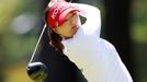 FILE PHOTO: Tokyo 2020 Olympics - Golf - Women's Individual - Final - Round 2 - Kasumigaseki Country Club - Kawagoe, Saitama, Japan - August 5, 2021.  Ko Jin Young of Sou