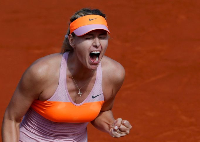 Maria Šarapovová na French Open 2014