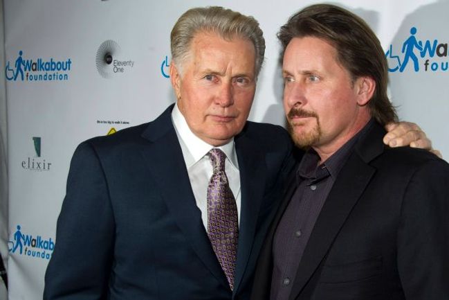 Martin Sheen a Emilio Estevez