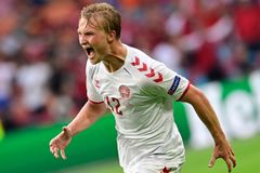 Dánský dynamit je ve čtvrtfinále Eura. Seveřané uštědřili debakl Walesu