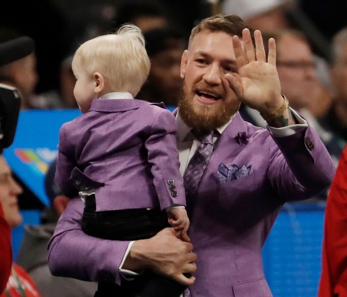 Conor McGregor na Super Bowlu LIII