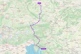 Z Prahy pojedeme kousek po D1, následně budeme pokračovat do Českých Budějovic, v Rakousku přes Linec, Salcburk a Villach, ve Slovinsku okolo Lublaně. V Chorvatsku byla naším cílem Crikvenice u Rijeky.