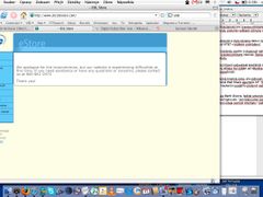 Takto dnes vypadá zavřený e-shop společnosti AT&T po útoku internetových pirátů.