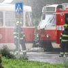 Ukázka požárního zásahu při příležitosti 140 let od požáru Národního divadla, hasiči, hašení
