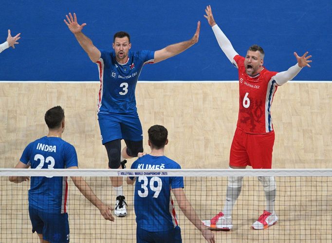 Čeští volejbalisté po výhře nad Tuniskem postupují do čtvrtfinále MS