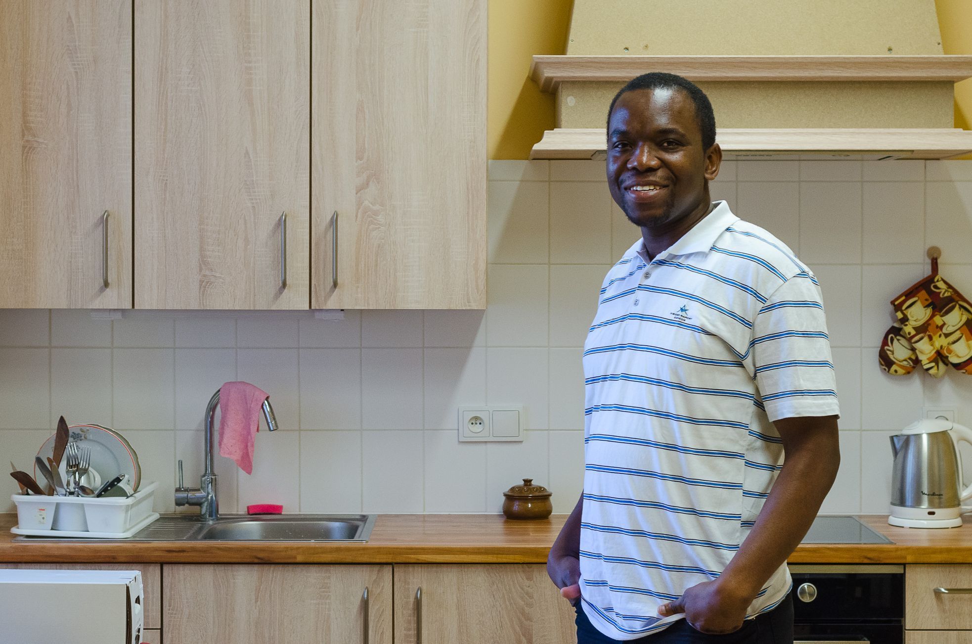 Misionářem v Česku. Georges Mondo Makonzo v Kolíně.