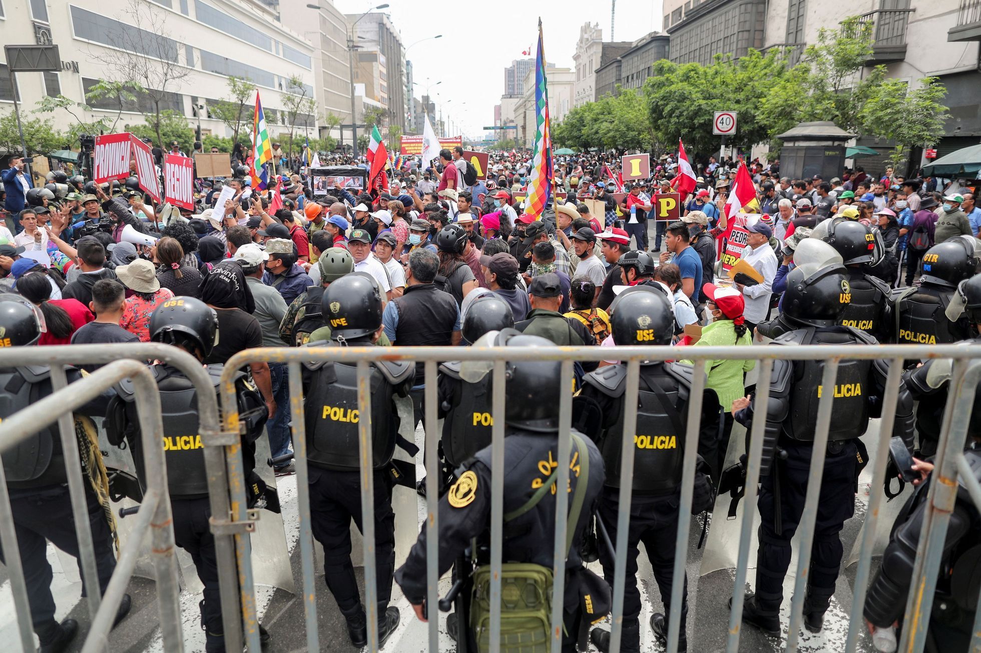Protesty v Peru