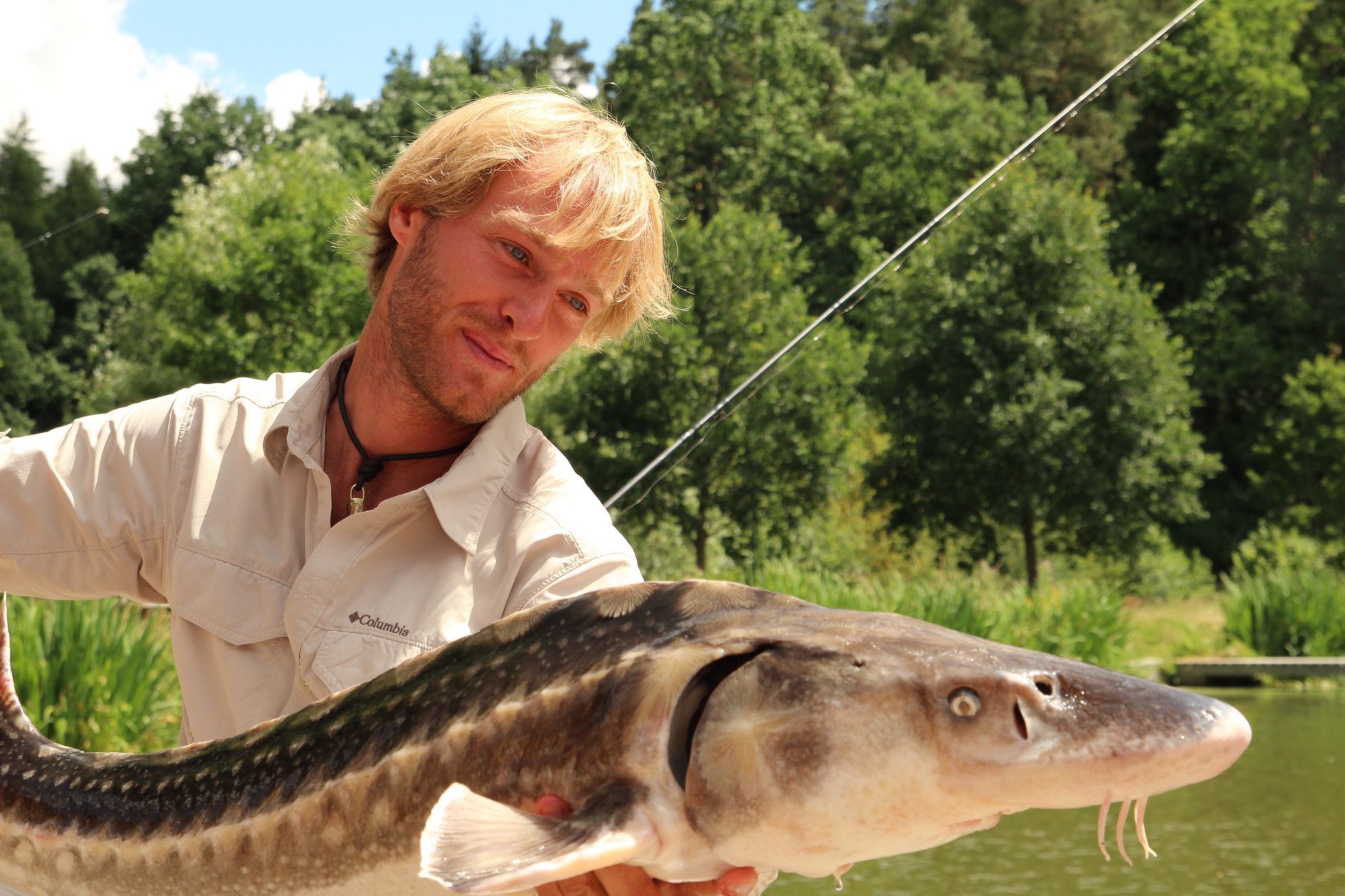 S Jakubem Vagnerem na rybách