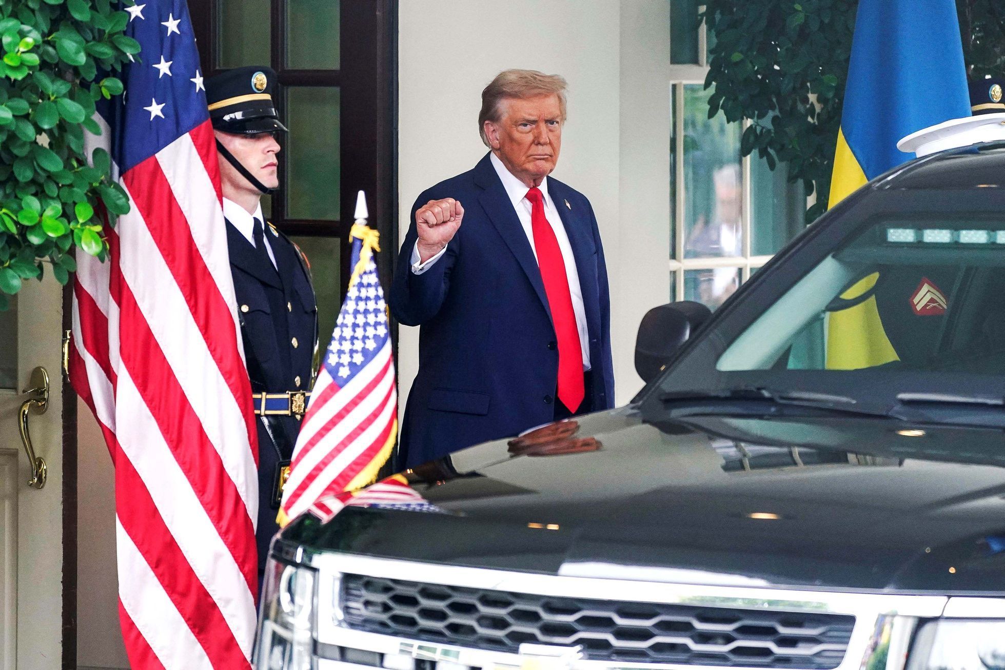 Trump, Zelenskyj, Bílý dům, summit, USA, Ukrajina, NATO