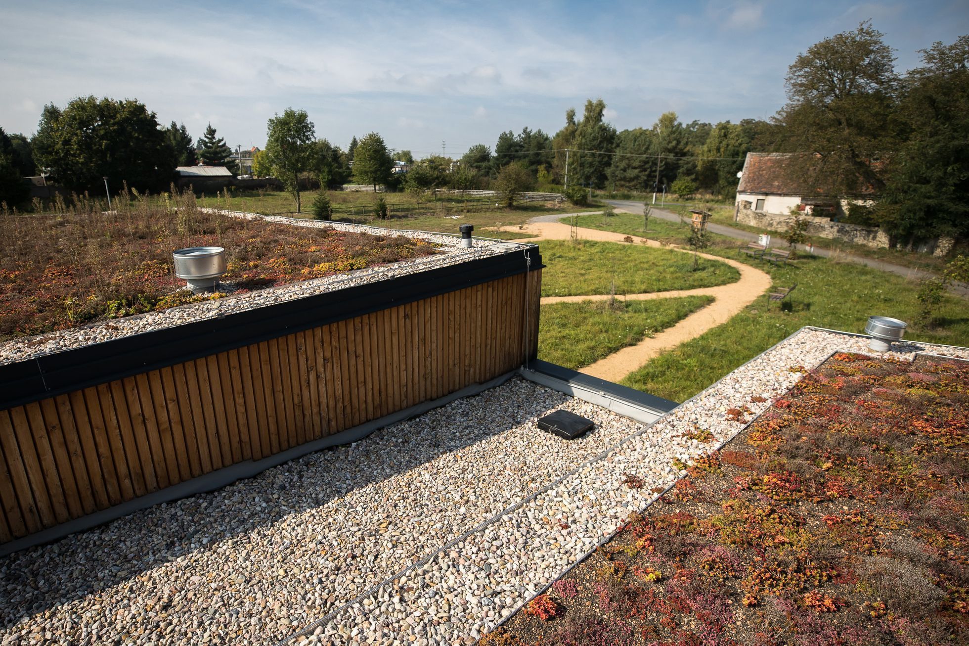 Pasivní pečovatelský dům pro seniory - Domov Podhradí - Týnec nad Labem