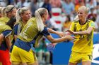 Švédské fotbalistky mají třetí bronz z mistrovství světa